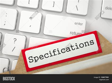 Specifications.