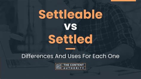 settleable